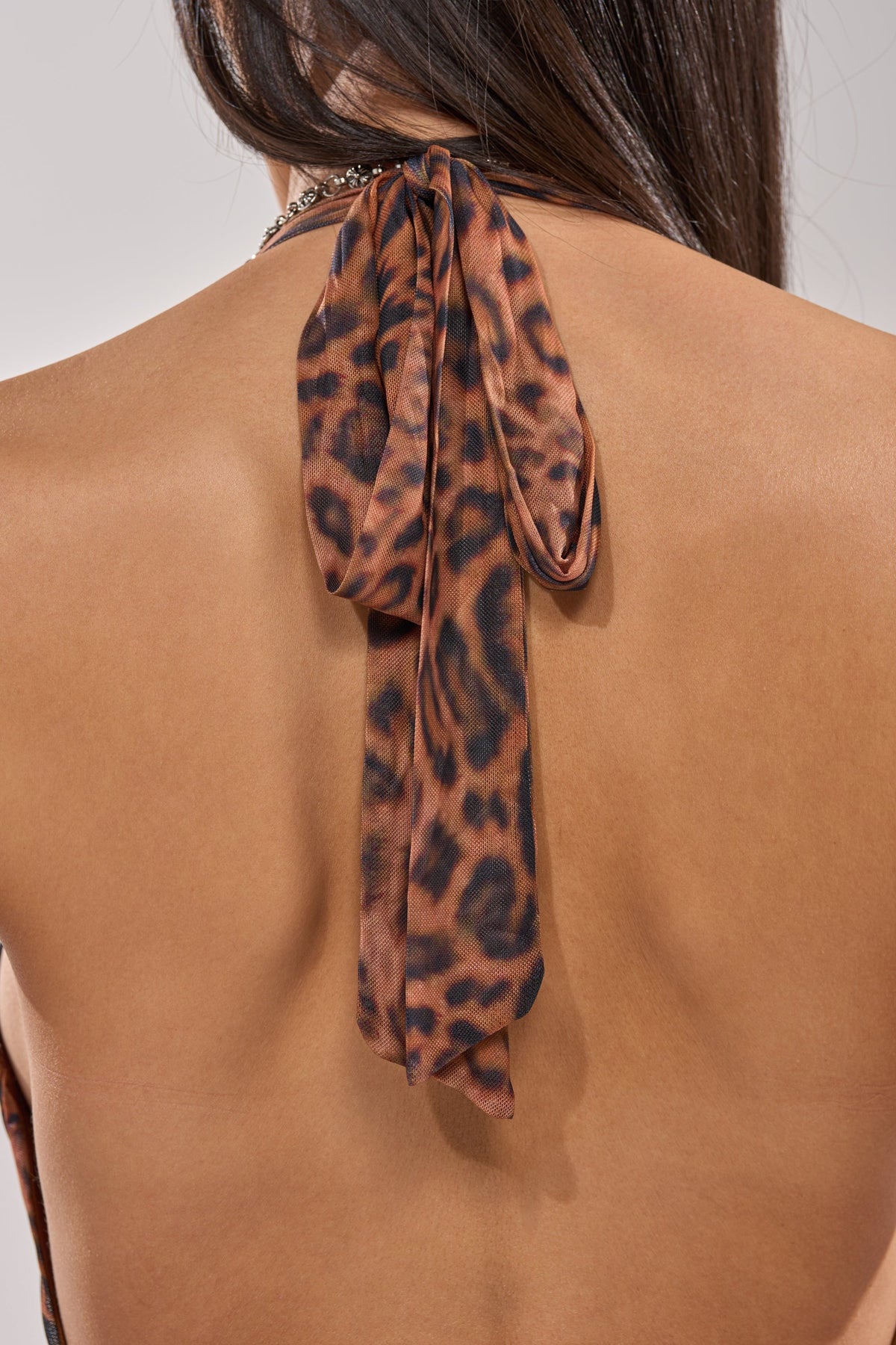 WALK ON THE WILD SIDE LEOPARD PRINT MIDI DRESS