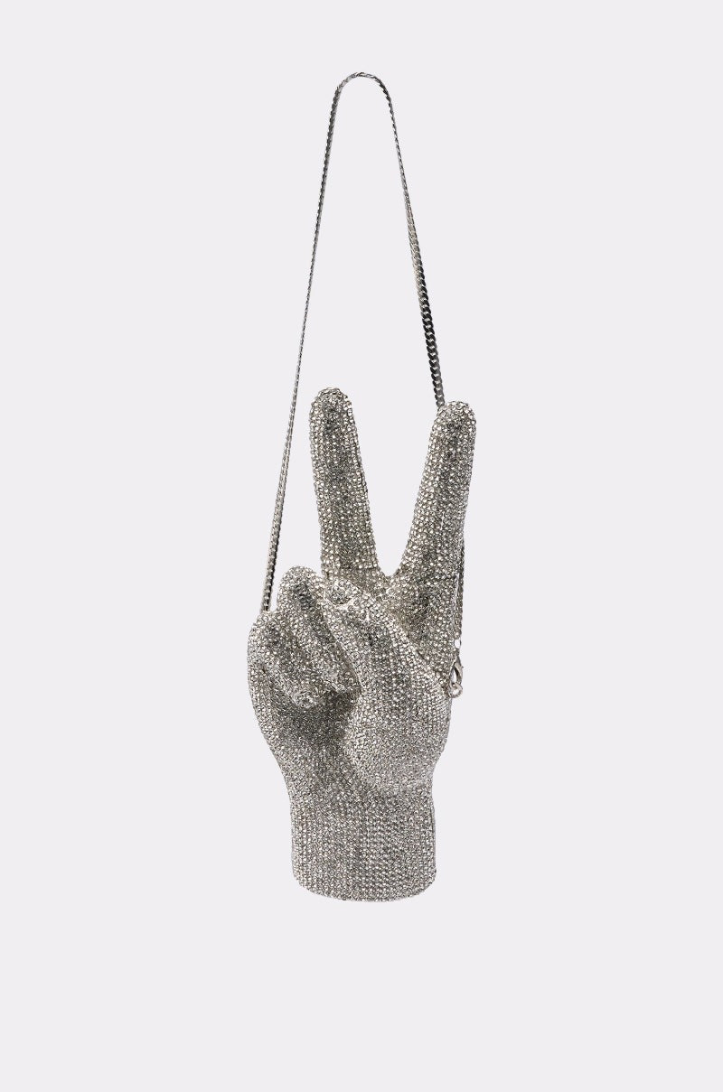 PEACE BLING PURSE