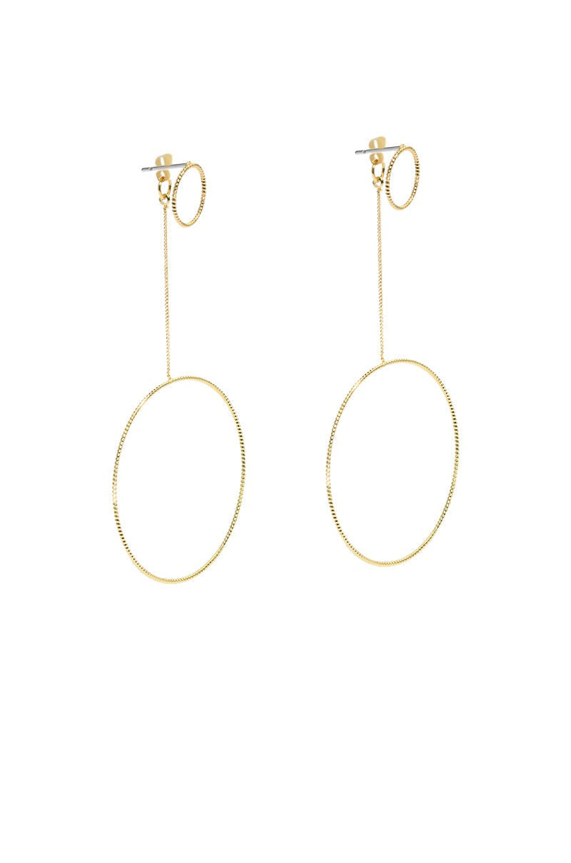 FULL CIRCLE MOMENT DANGLE EARRING