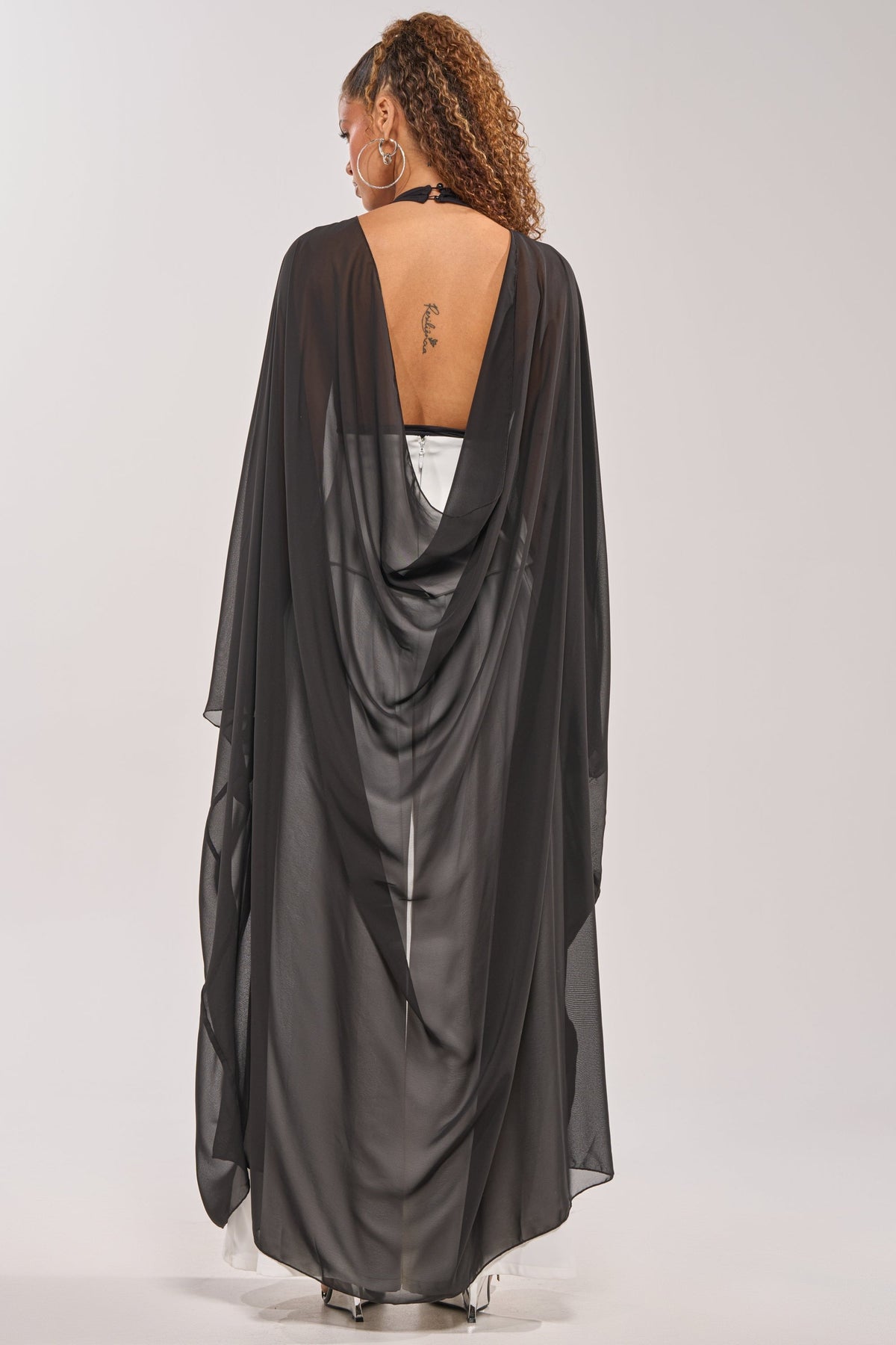 ADDAMS CAPE BODYSUIT