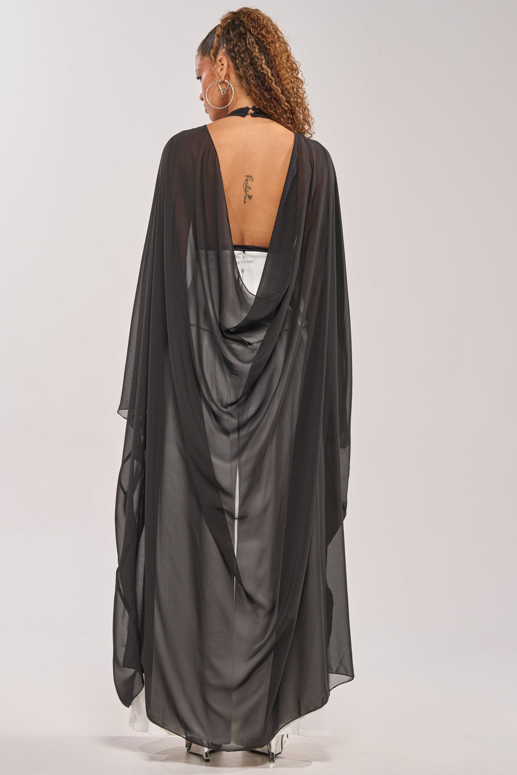 ADDAMS CAPE BODYSUIT
