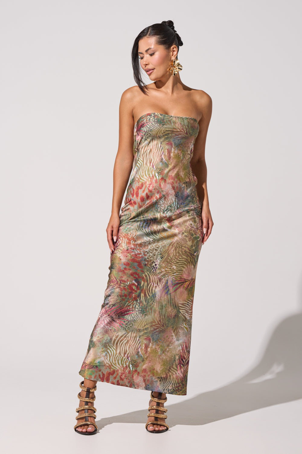 IT GIRL SATIN MAXI DRESS