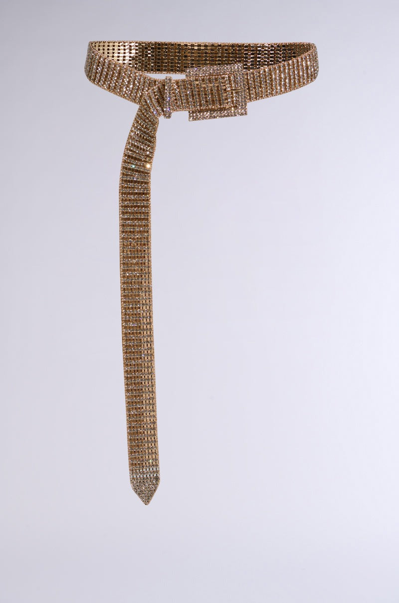 LIKE HONEY GOLD RHINESTONE BELT