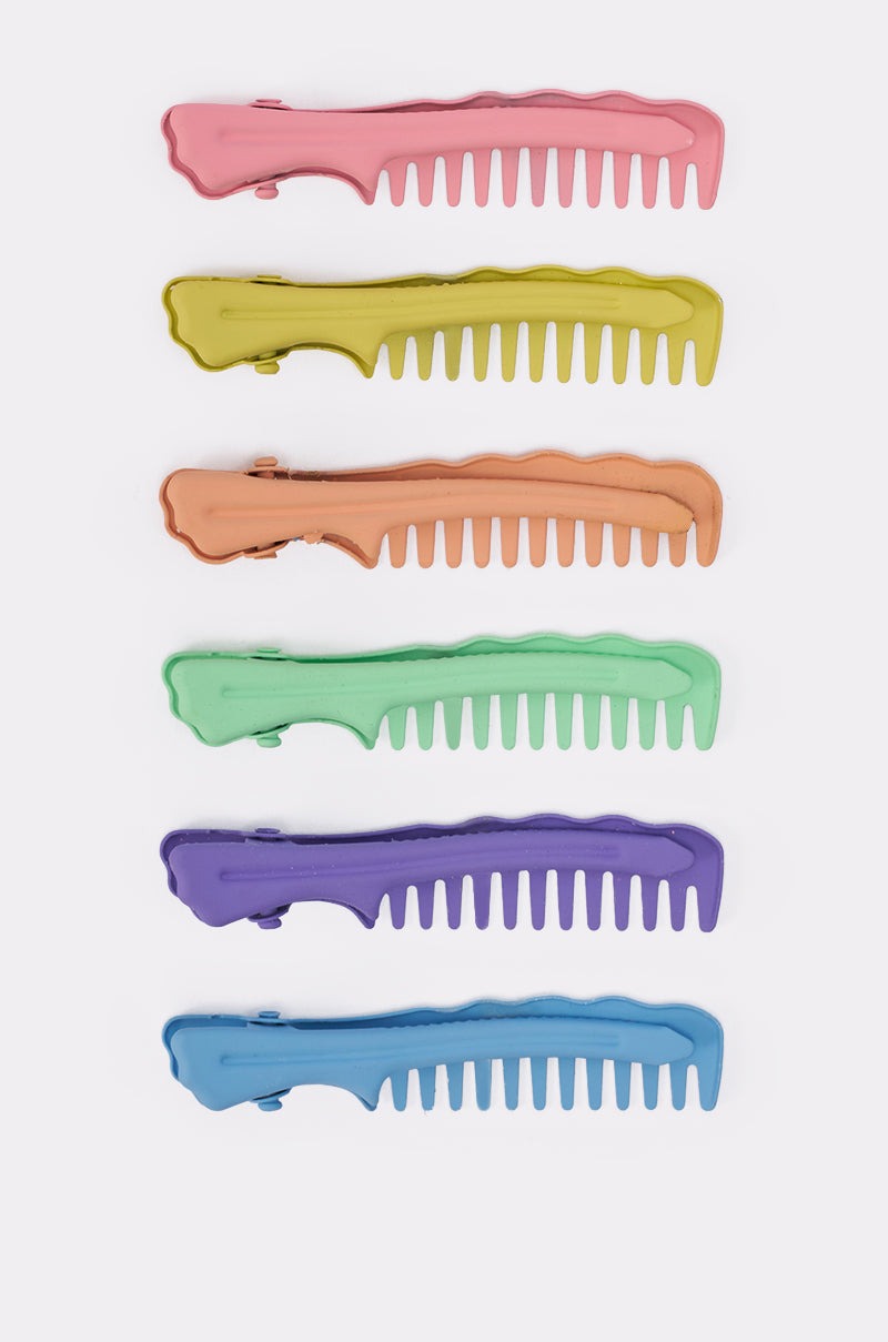 COMB HERE HAIR CLIP SET