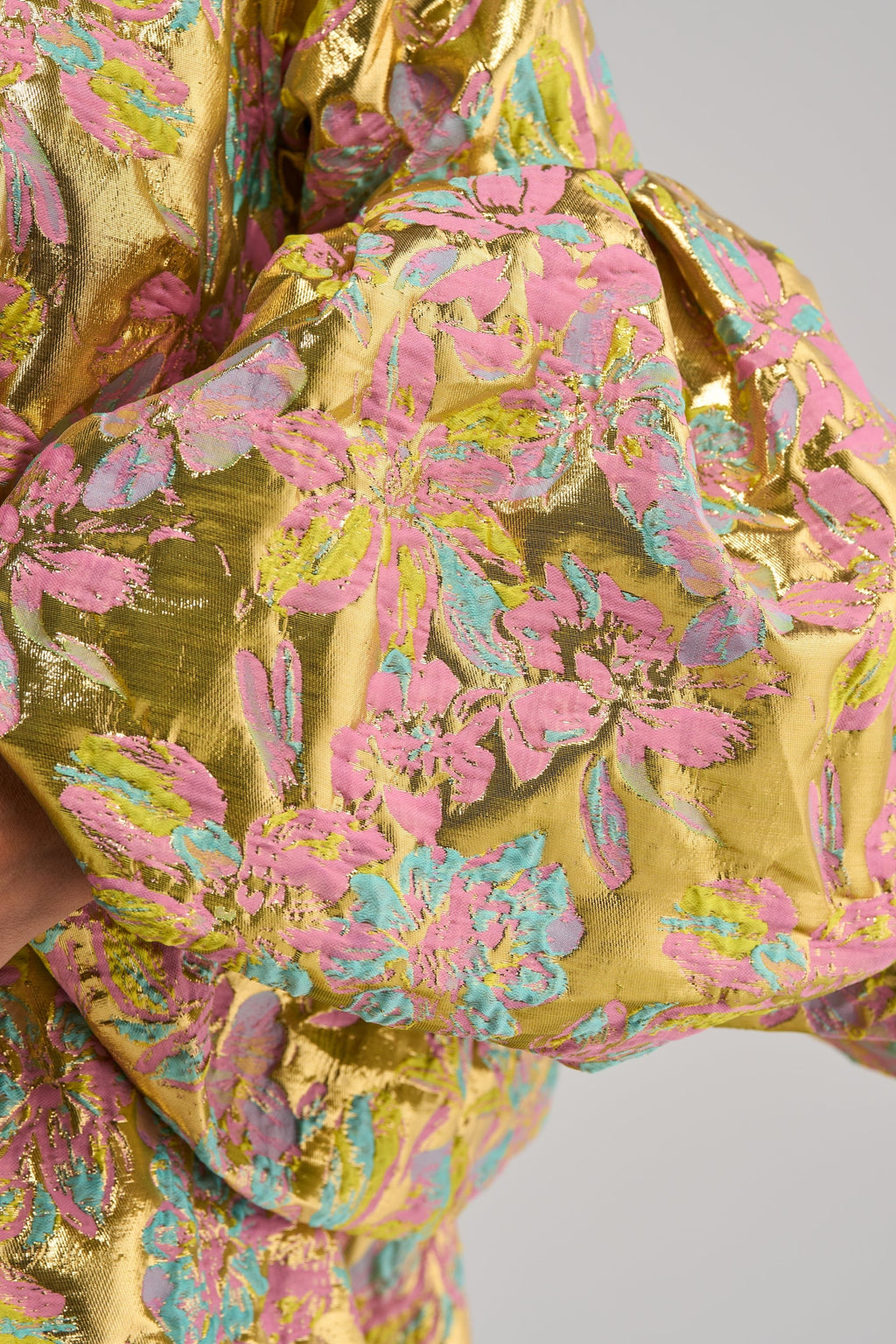 LEMON DROP BROCADE DUSTER