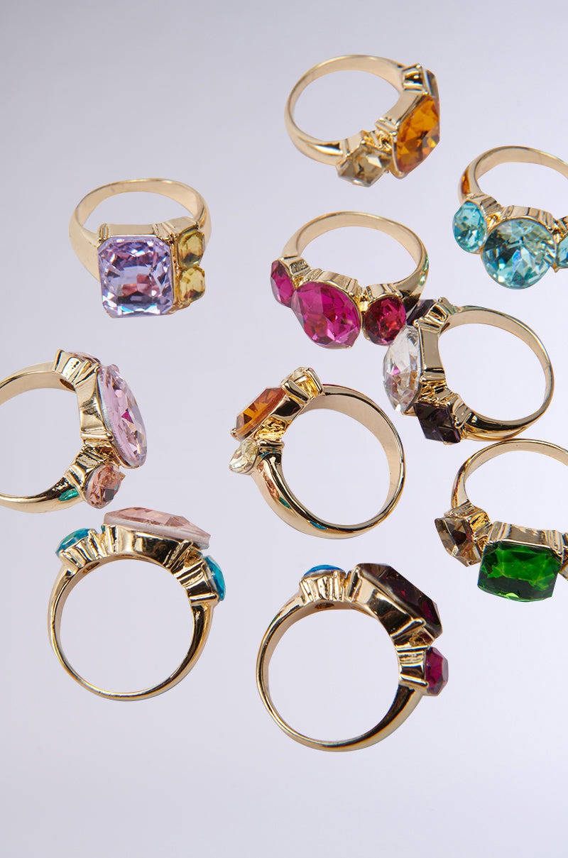 SUMMER VIBES RING SET