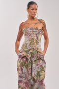 SUNFLOWER FIELDS CORSET
