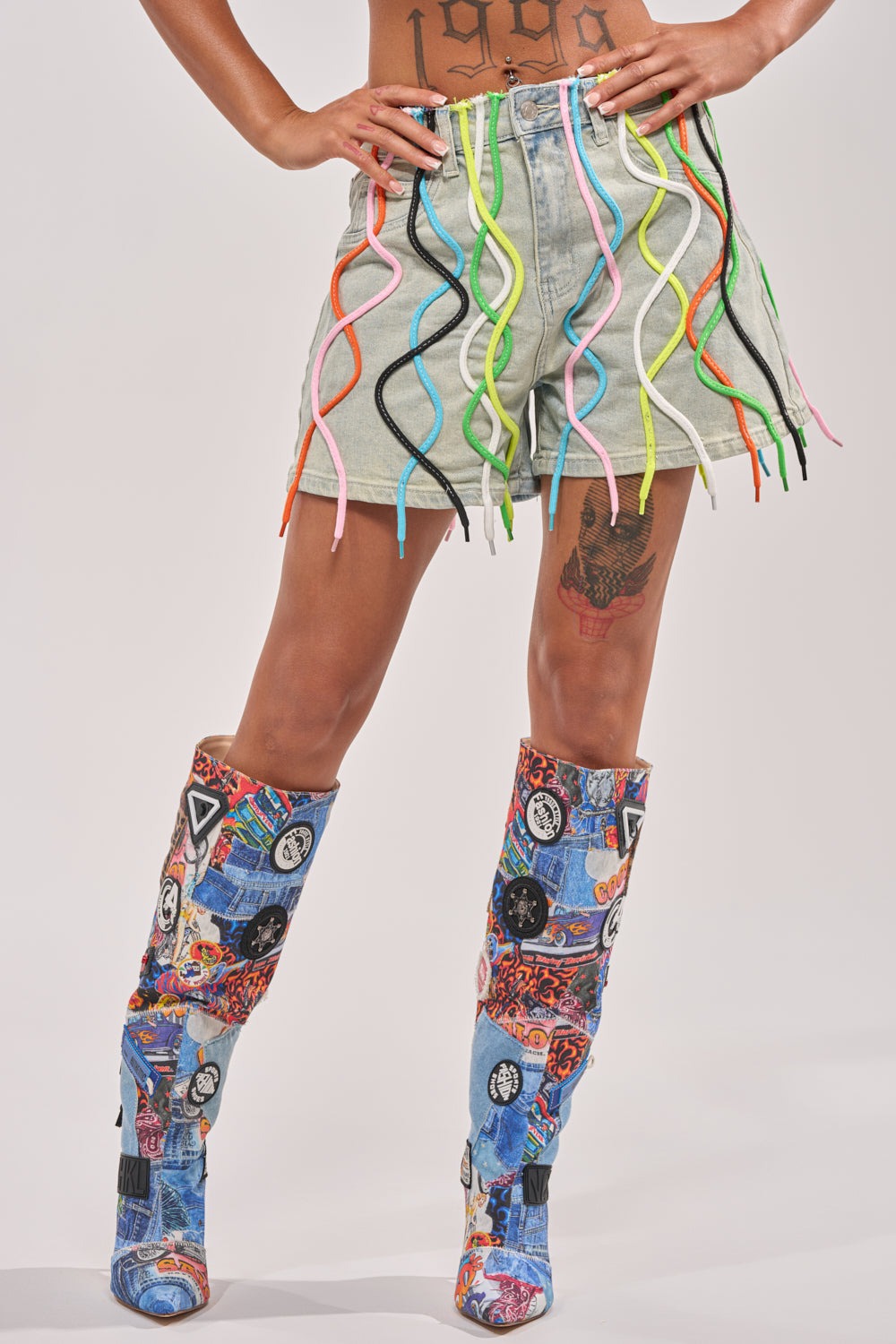 CRAZY FOR YOU DENIM SHORT