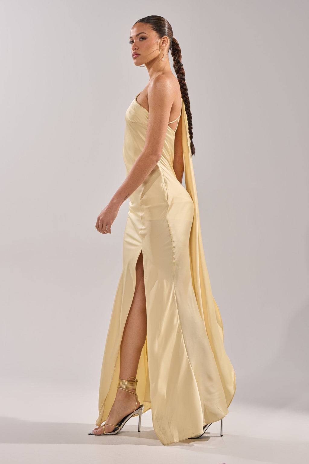 GOLDEN HOUR SATIN MAXI DRESS