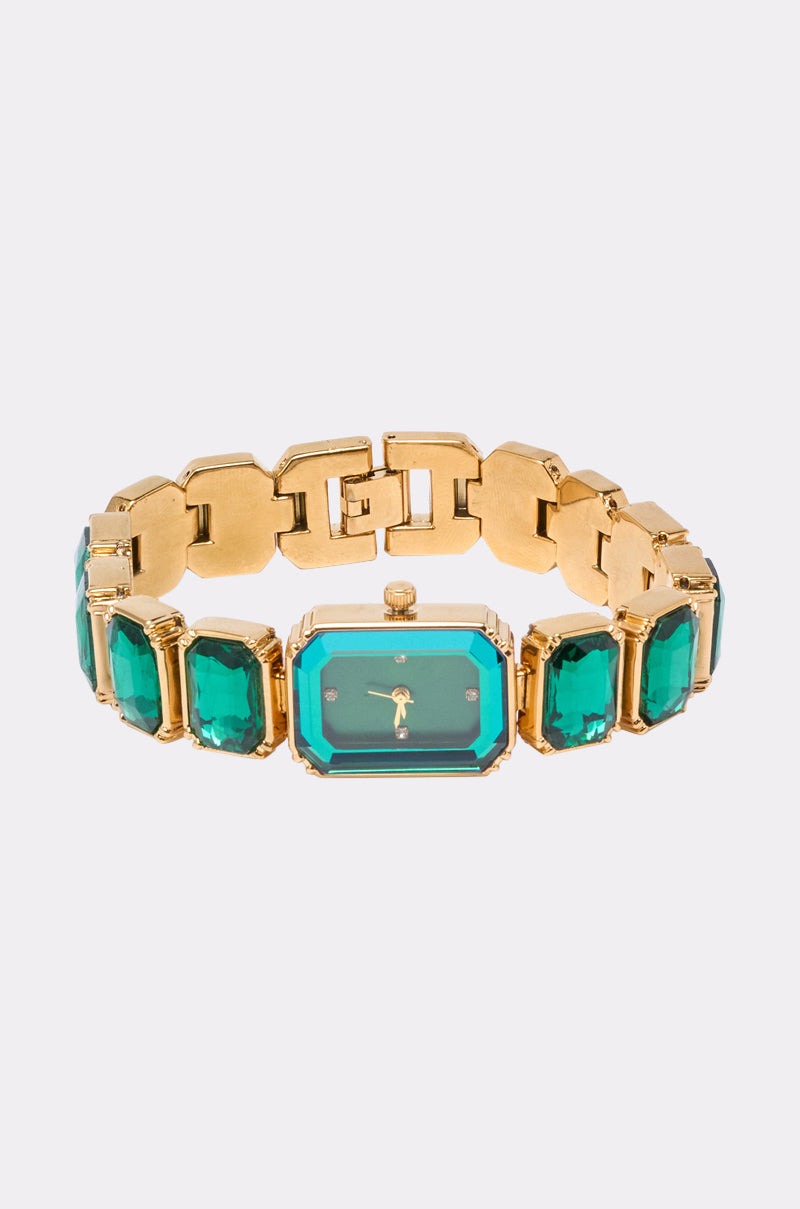 SO GROOVY WATCH IN GREEN