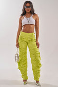 NOT IN THE MOOD RUCHED TROUSER