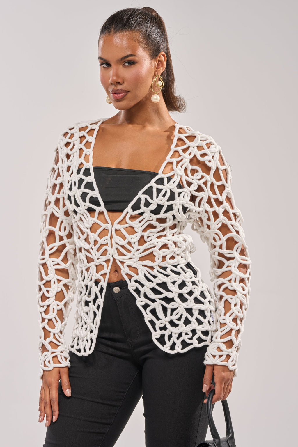 LIKE YOU'VE NEVER SEEN CROCHET BLOUSE