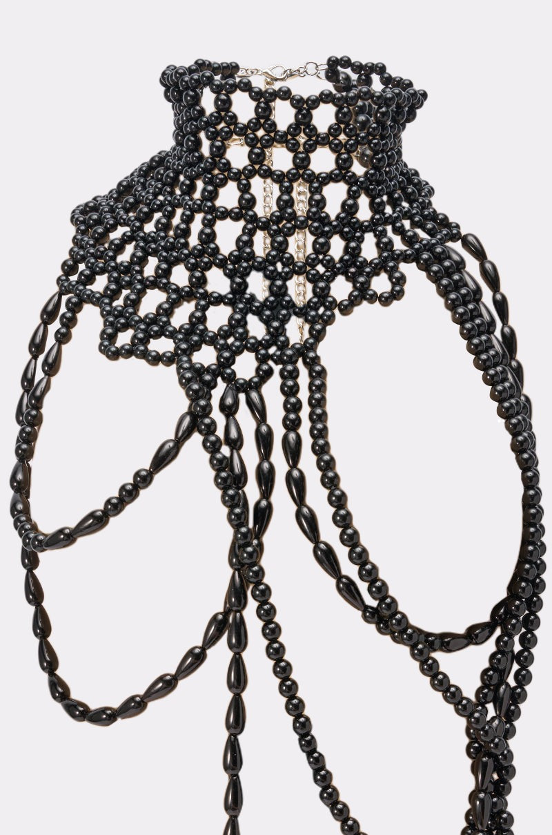 FASHION WEEK BEADED NECKLACE