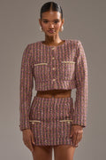 TRUTH OR DARE TWEED BLAZER