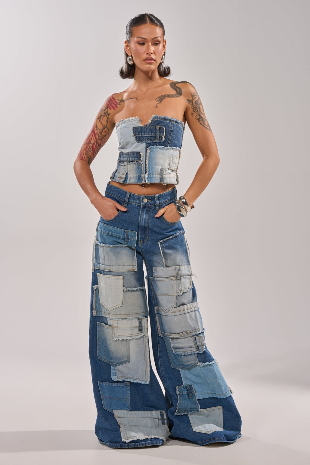 PATCH ME UP RELAXED DENIM