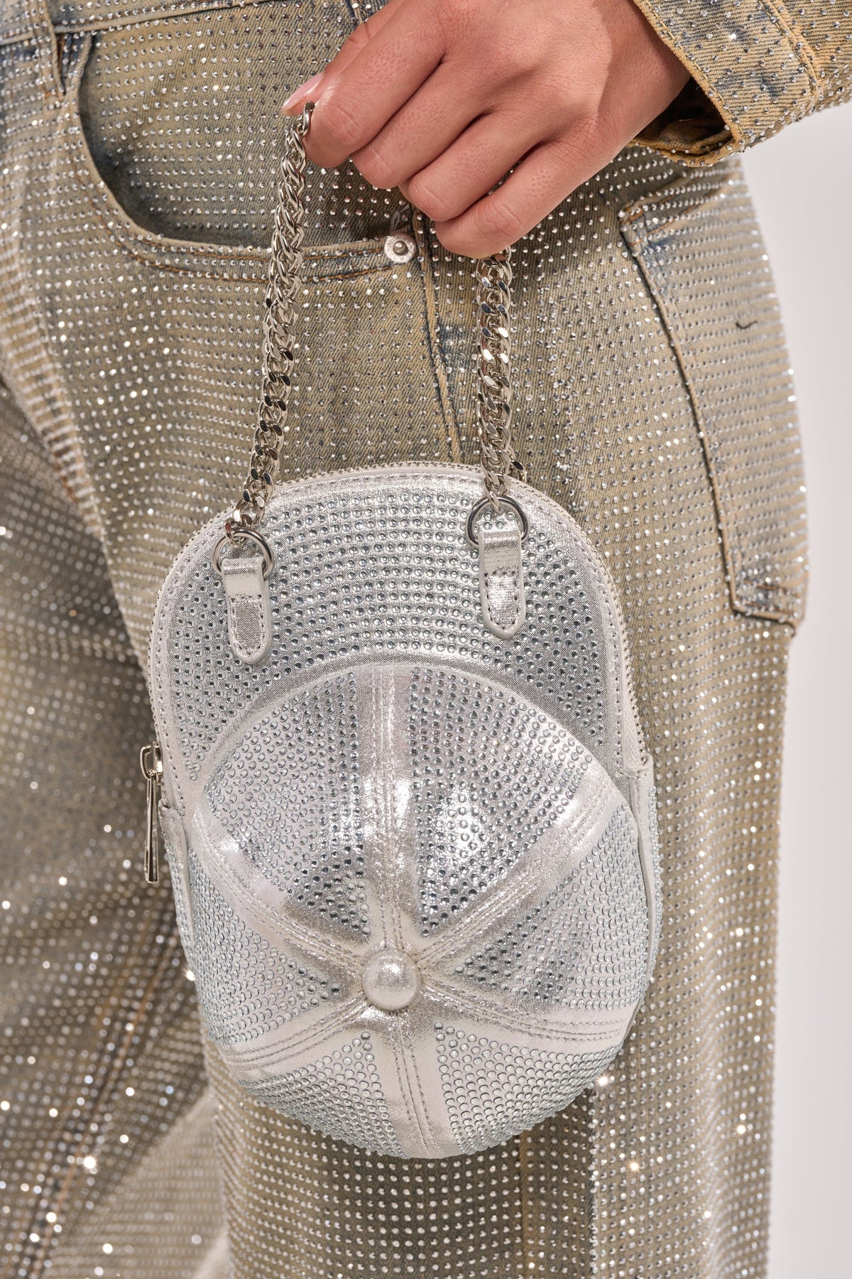 NO CAP BLING PURSE