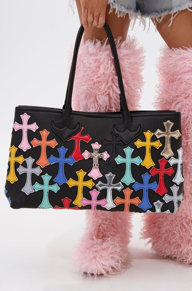 PERSONAL PROBLEM CROSS TOTE