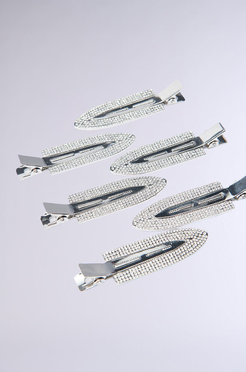 TOO PRETTY FOR THIS BLING HAIR CLIPS