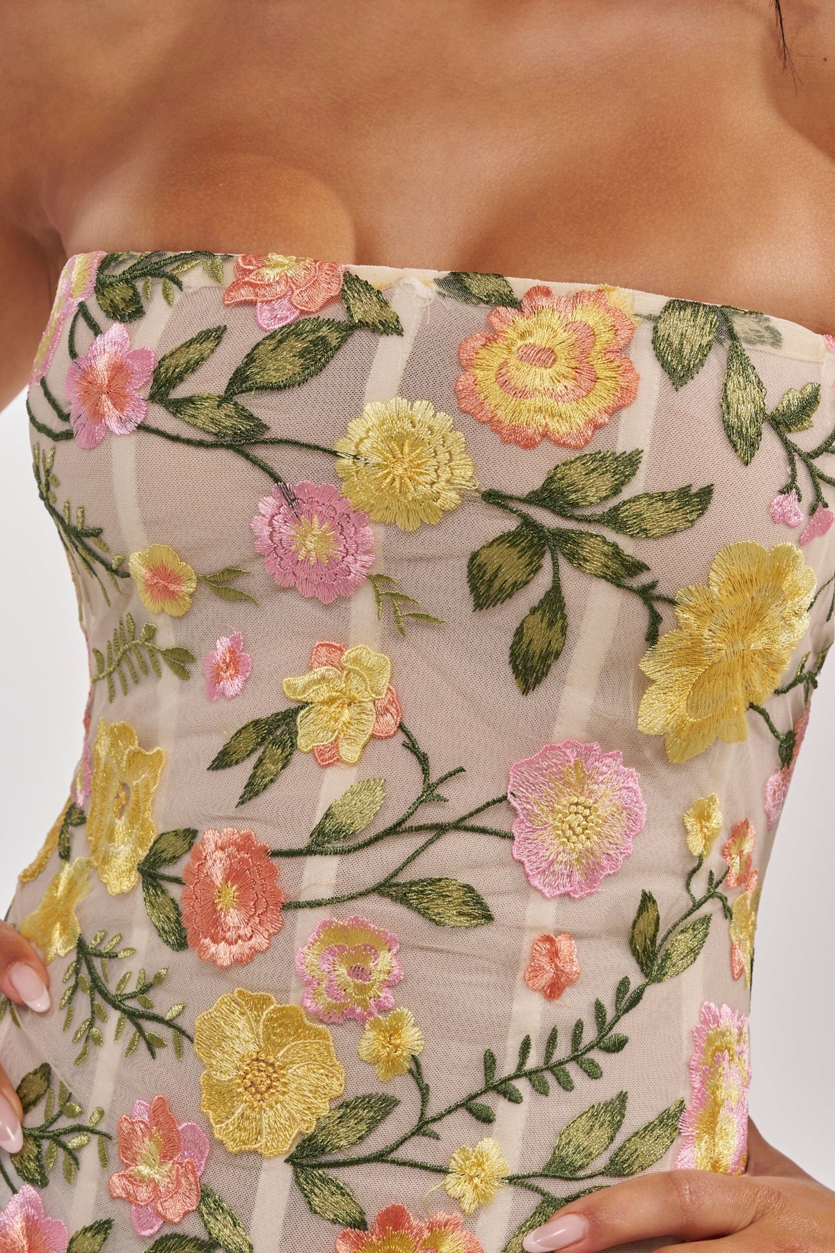 VIVIAN FLORAL CORSET