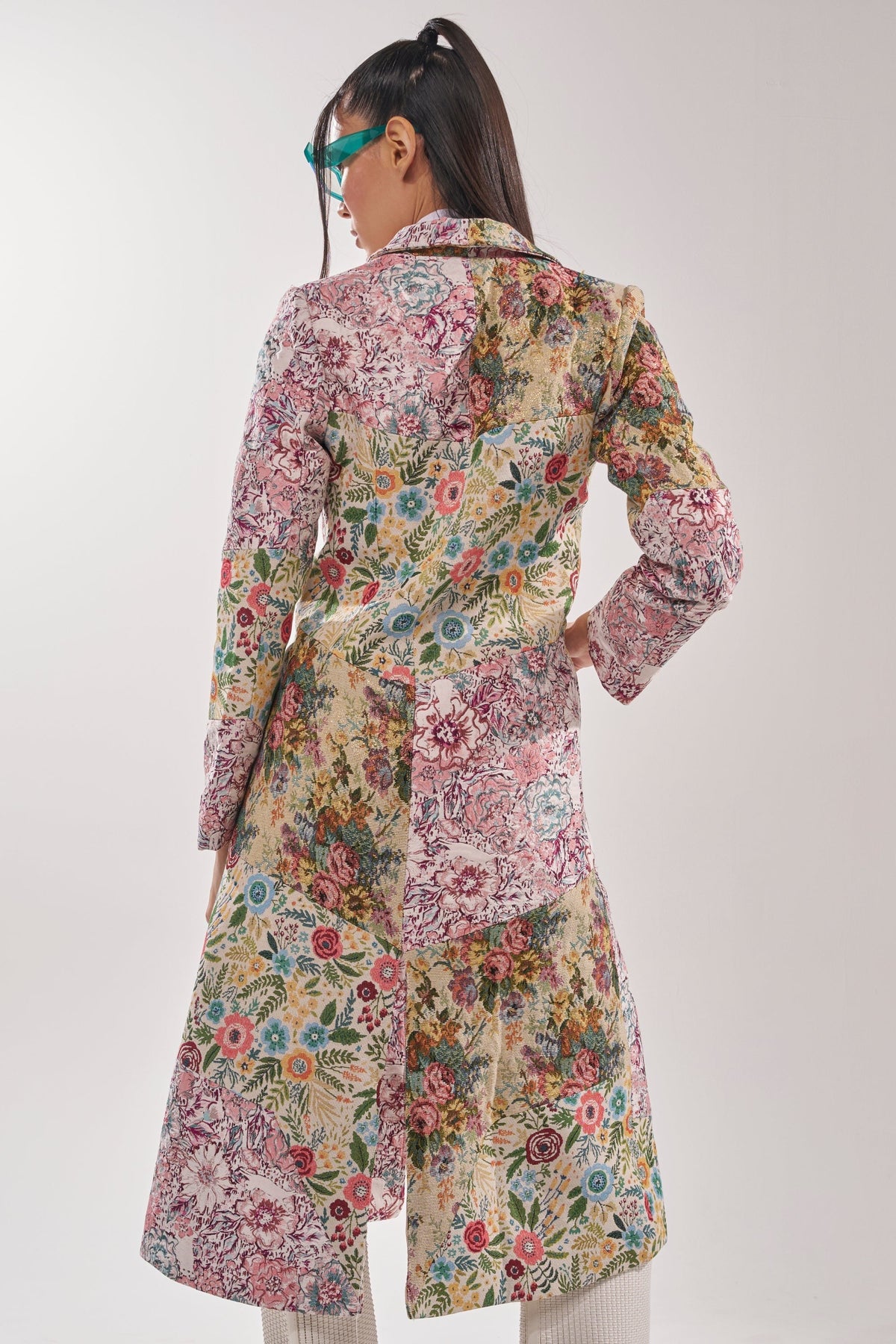 HAD ME AT HELLO PATCHWORK TRENCH