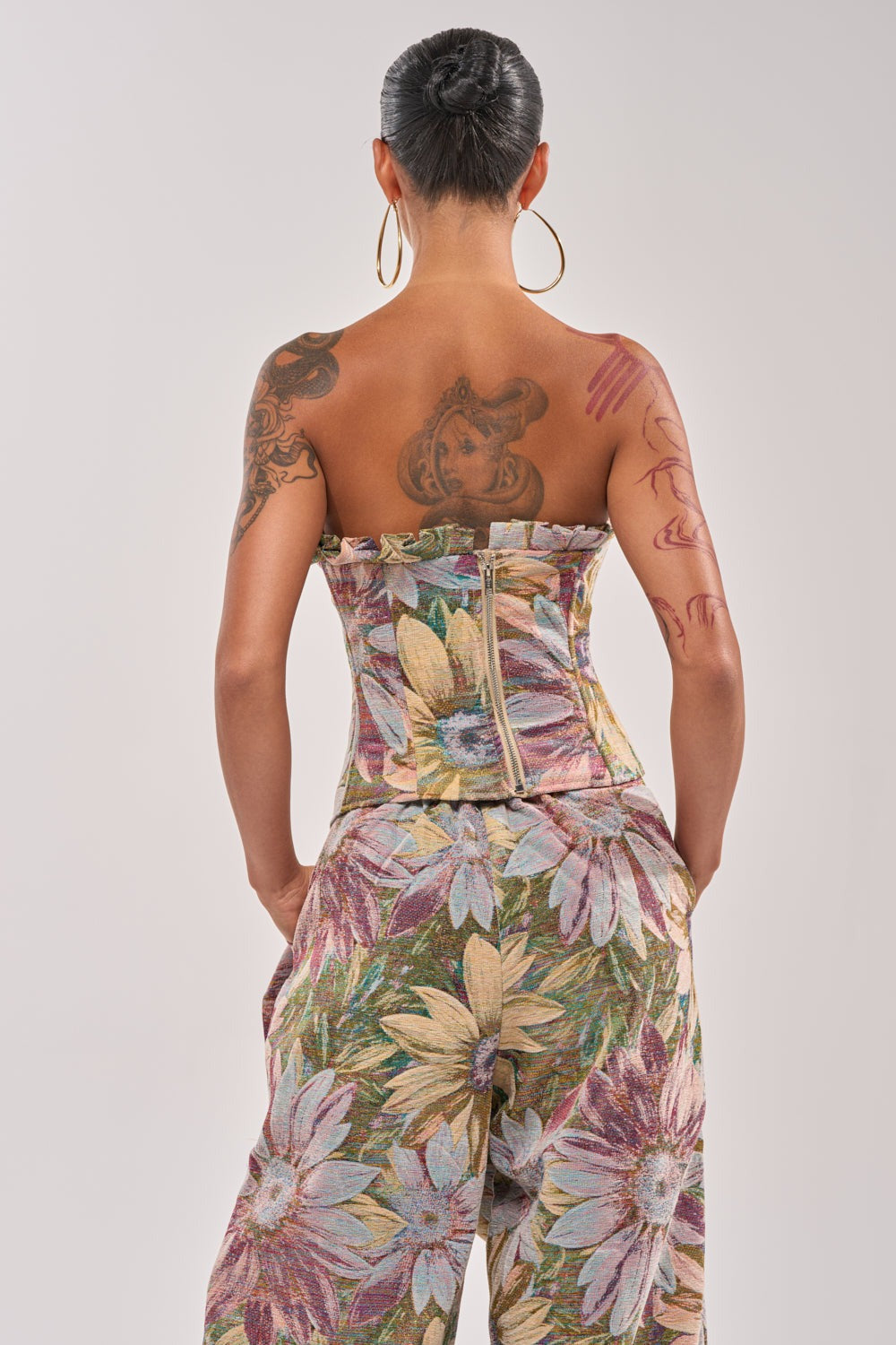SUNFLOWER FIELDS CORSET