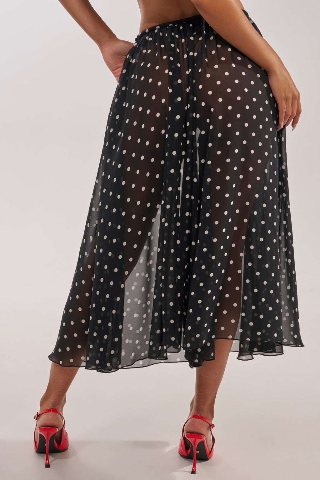 COOL GIRL POLKA DOT GAUCHO PANT