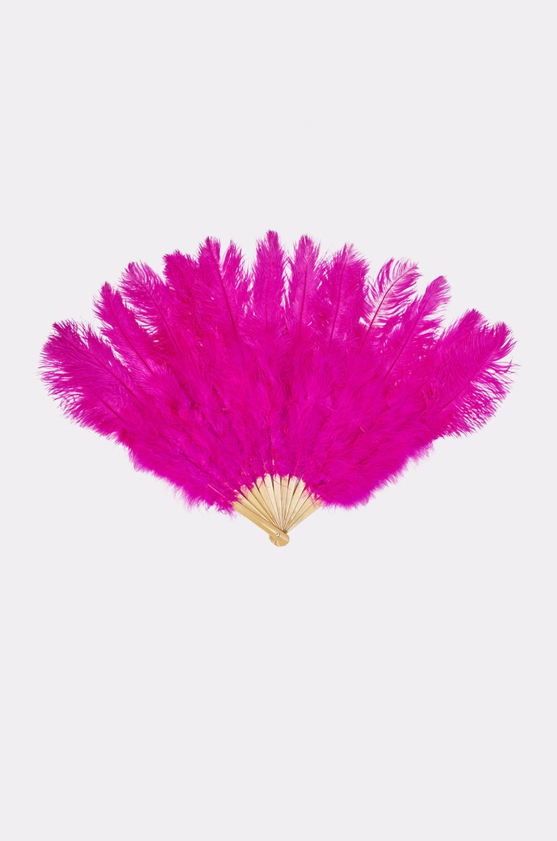 STAY THE NIGHT FEATHER FAN