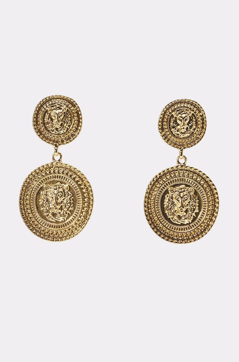 ABOUT THAT COIN EARRING