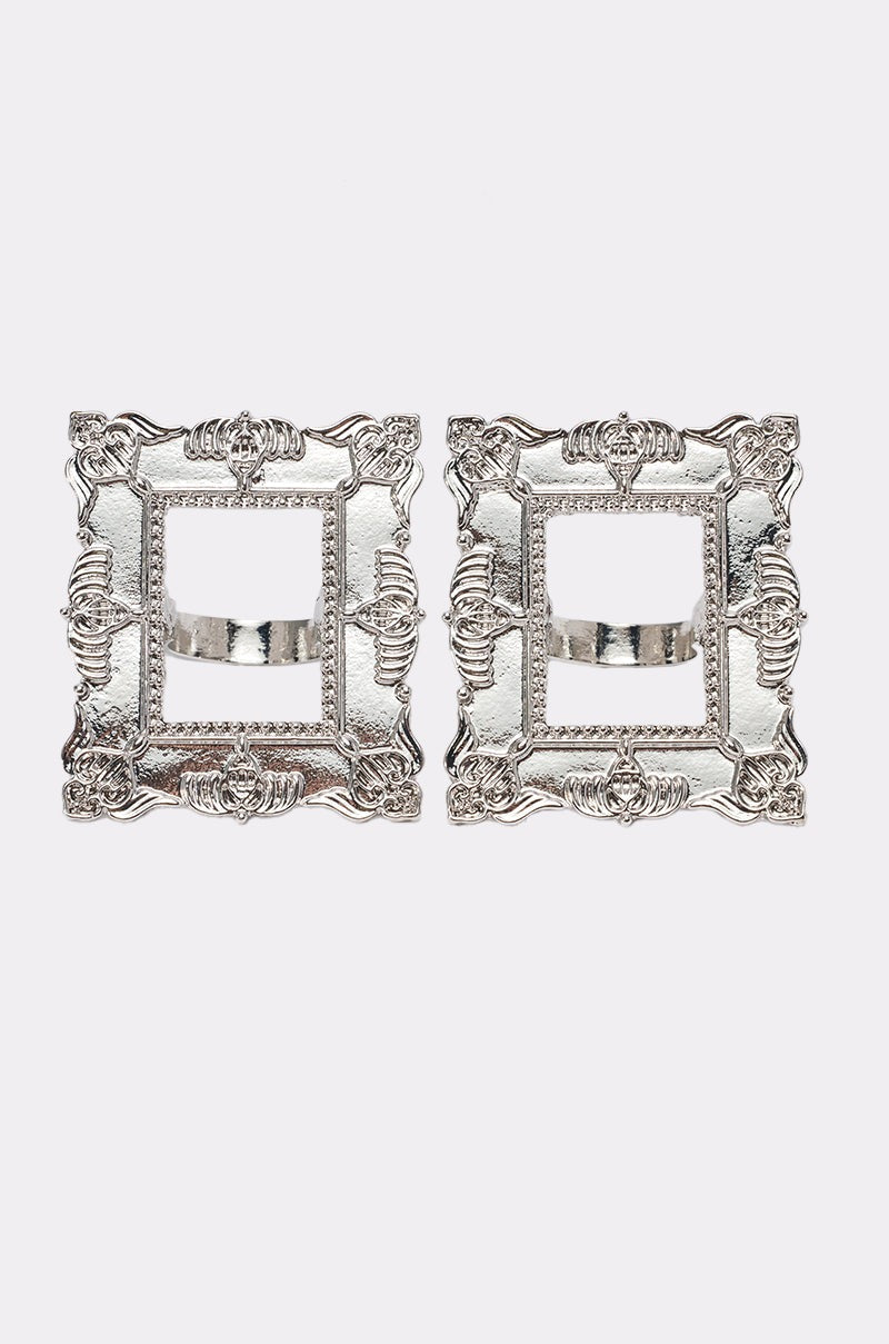 FRAMED MIND COCKTAIL RING SET