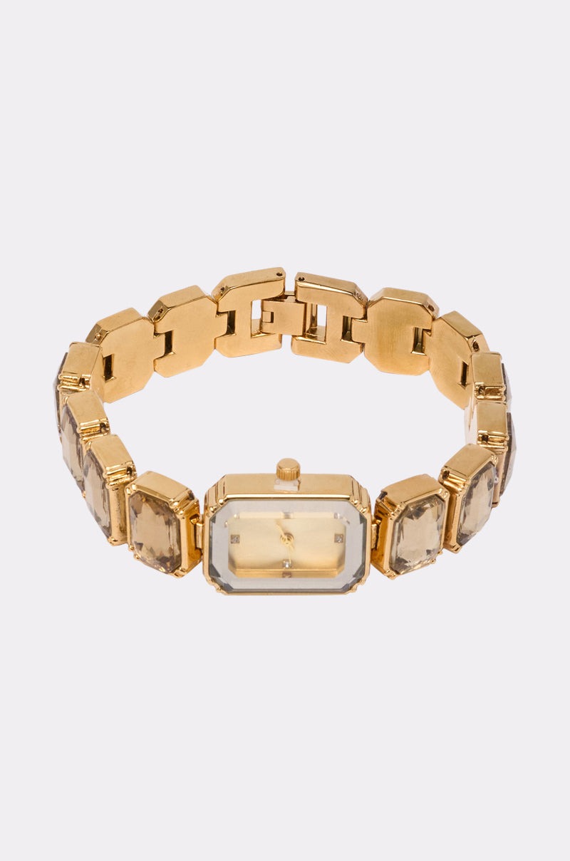 SO GROOVY WATCH IN YELLOW