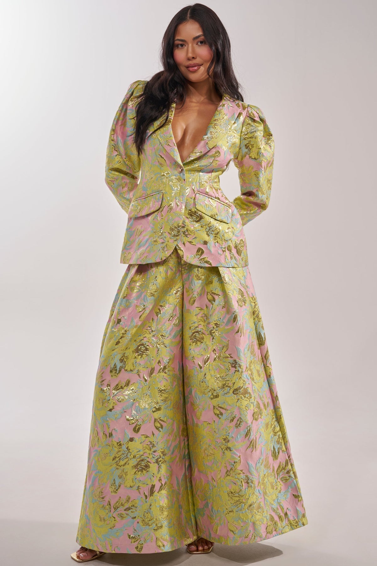 LUCY BROCADE BLAZER
