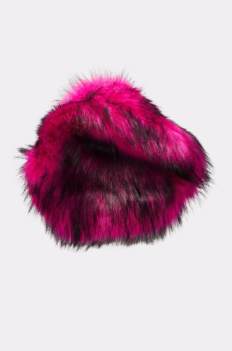 HOTTIE FAUX FUR BUCKET HAT