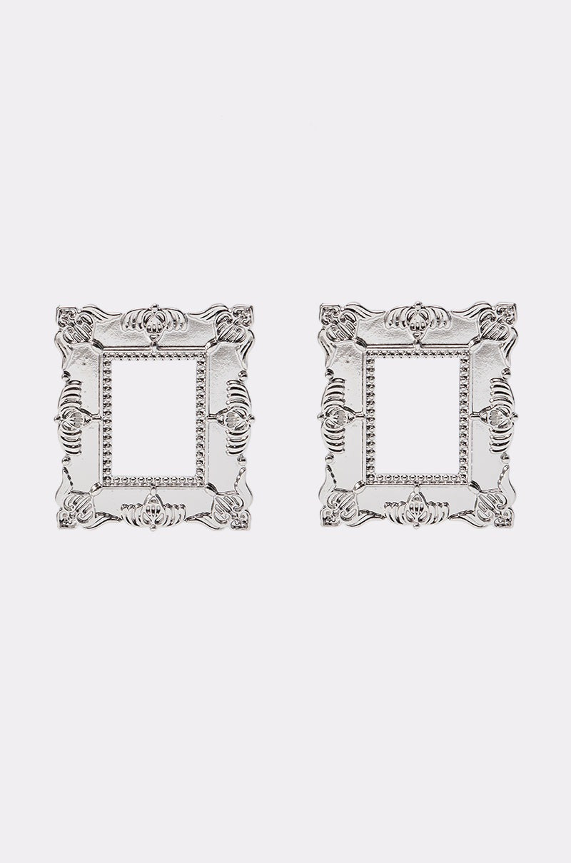 FRAMED MIND EARRING