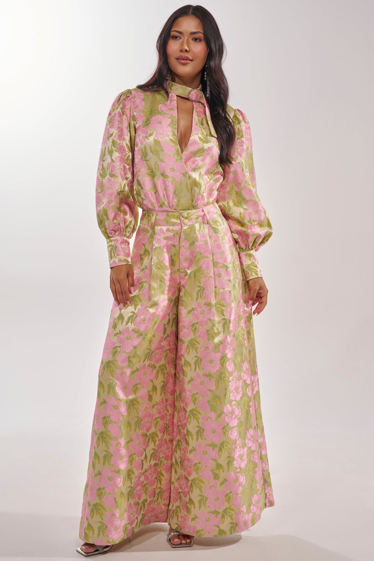 OVER IT FLORAL TROUSER
