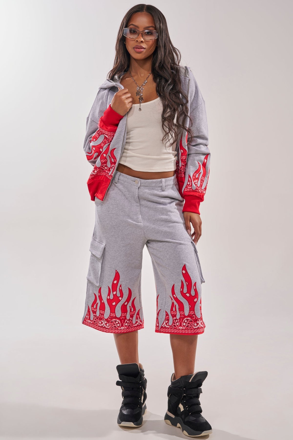 FIRE TO THE FLAMES SWEATSHIRT