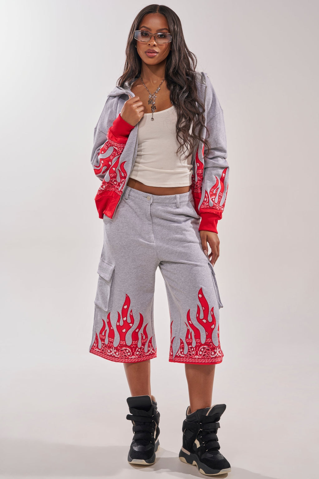FIRE TO THE FLAMES SWEATSHIRT
