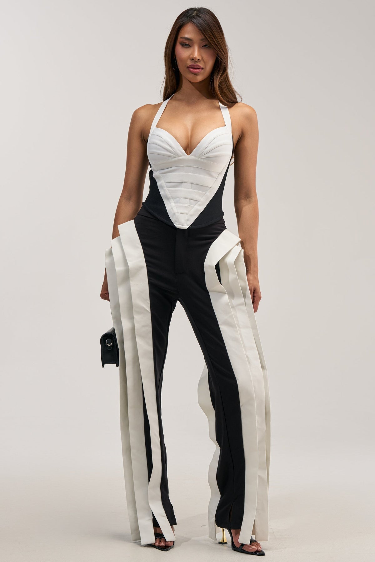 INFINITY TROUSER IN BLACK MULTI