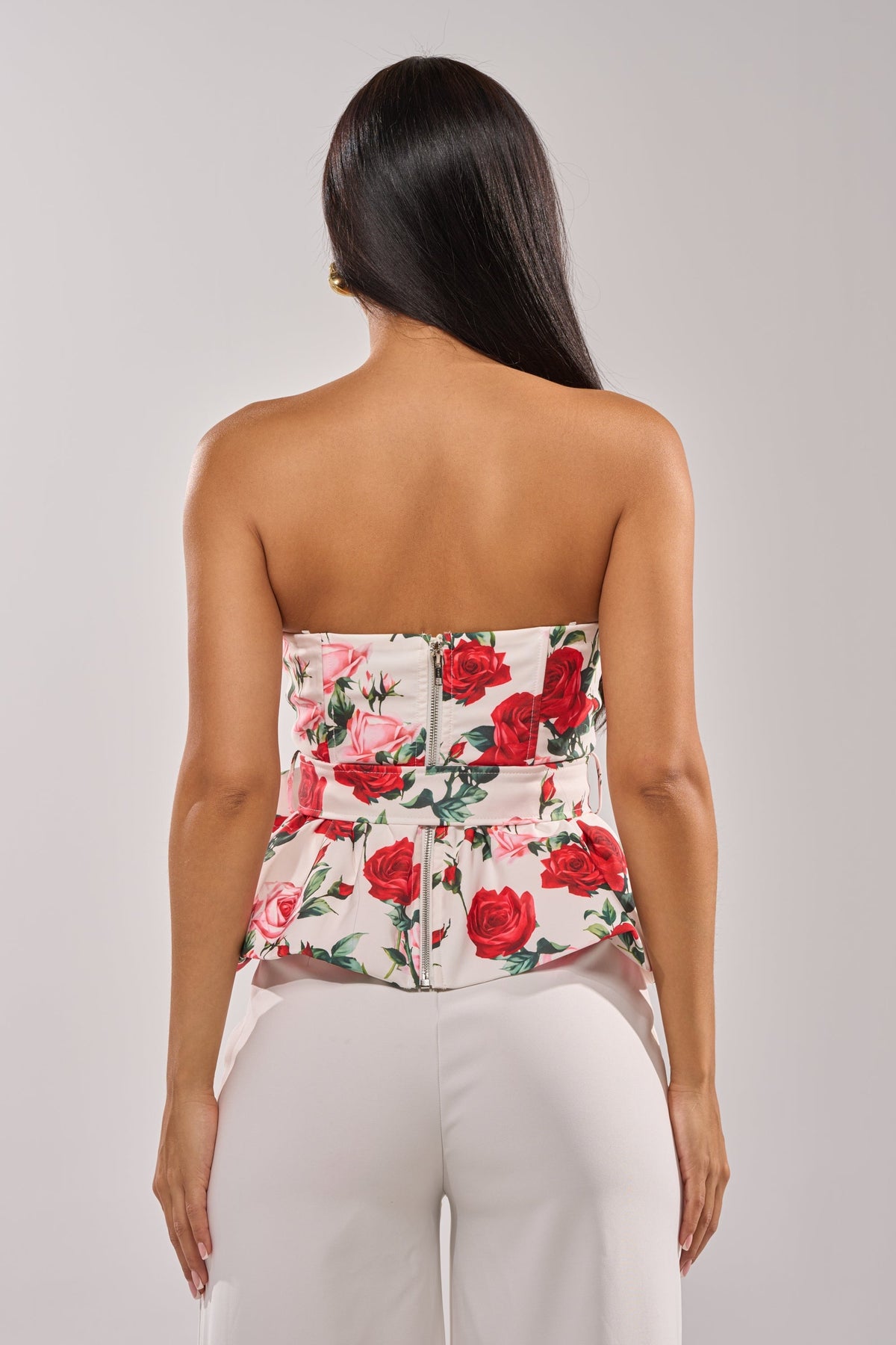 FULL BLOOM FLORAL CORSET