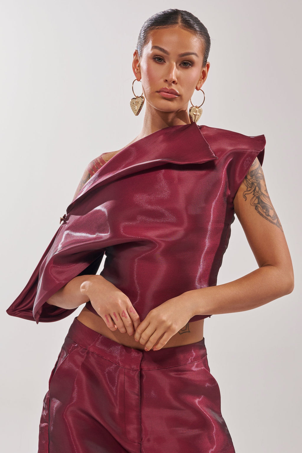 ON FIRE BLOUSE