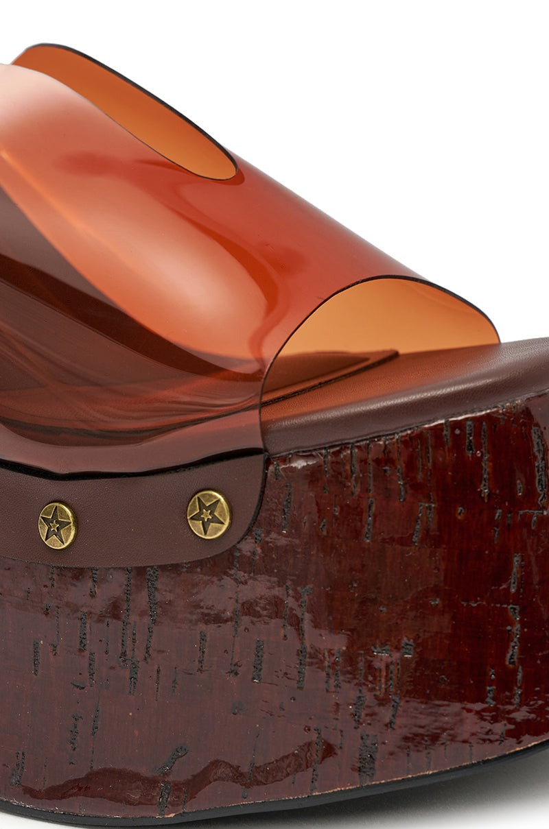 AZALEA WANG JENZA CHOCOLATE WEDGE
