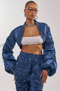 NO TIME FOR GAMES BOLERO IN BLUE
