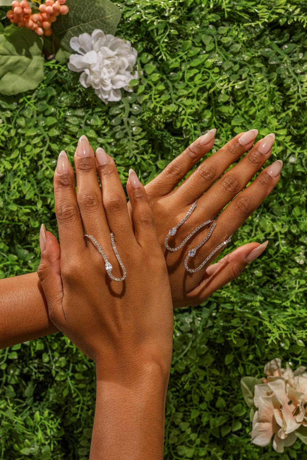 WAVEY RING SET