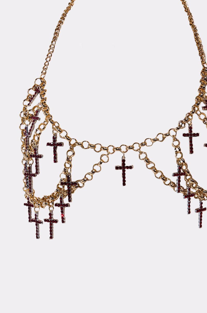 HOLY CROSS BODY CHAIN