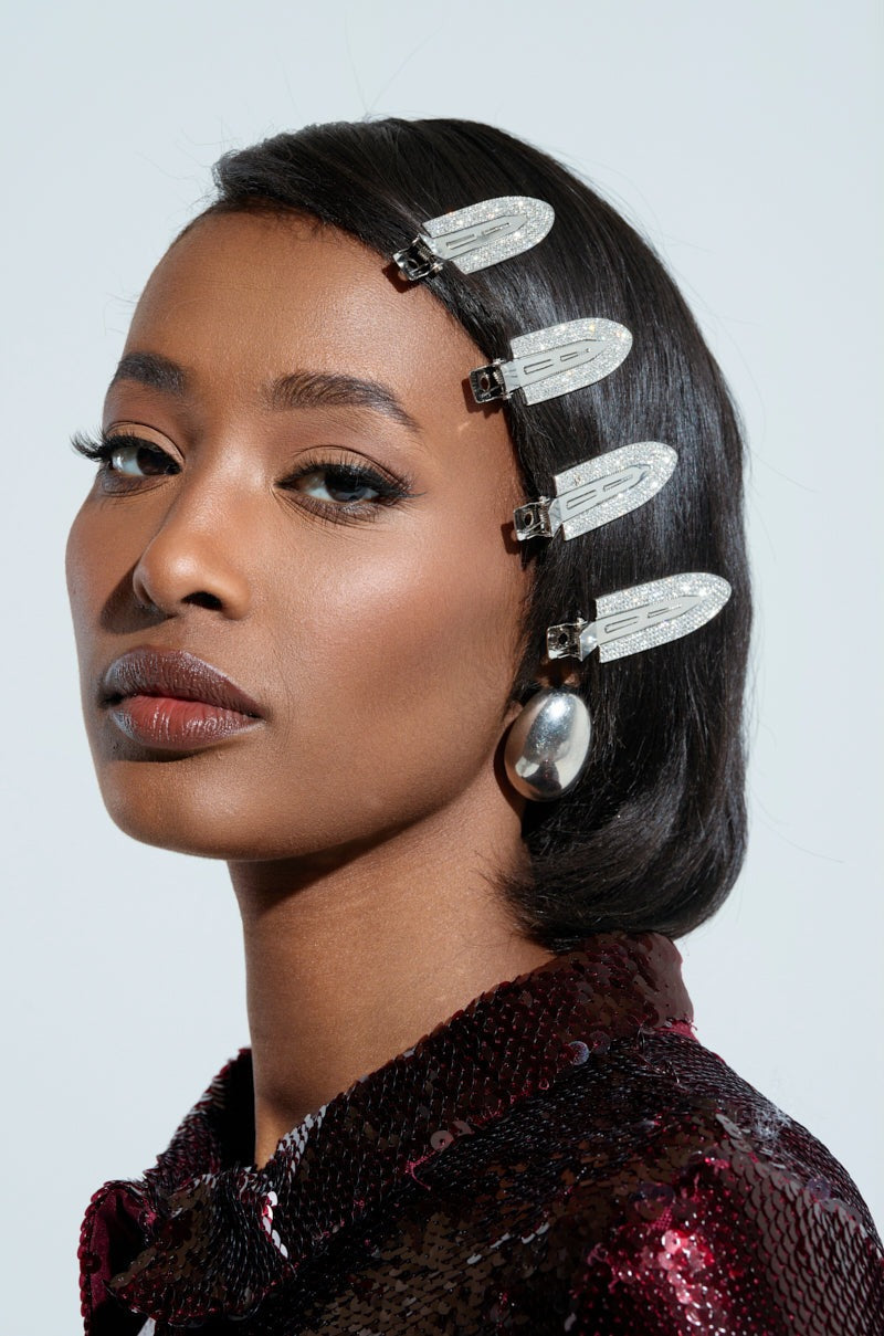 TOO PRETTY FOR THIS BLING HAIR CLIPS