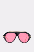 CRIMSON VICE AVIATOR SUNGLASSES