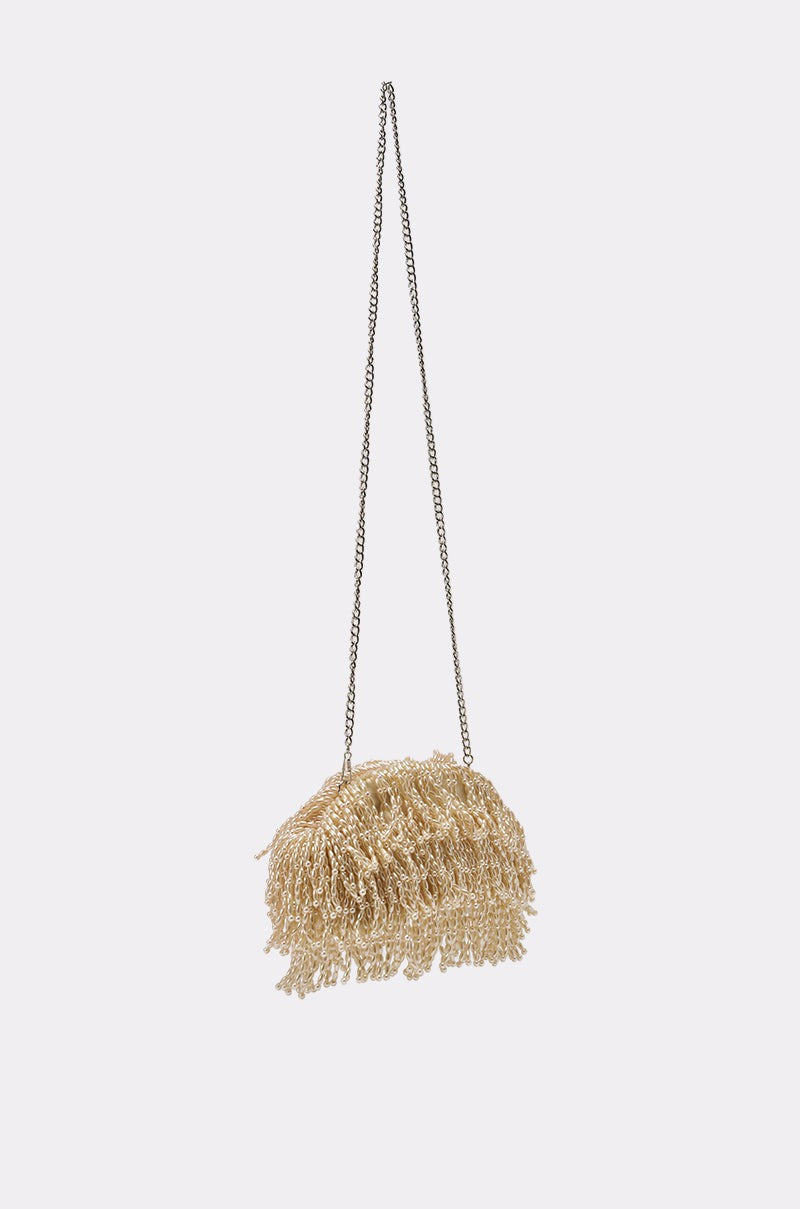 ON AN ISLAND PEARL CLUTCH