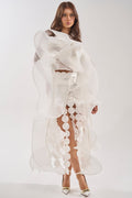 DRAMA RUFFLE BLOUSE