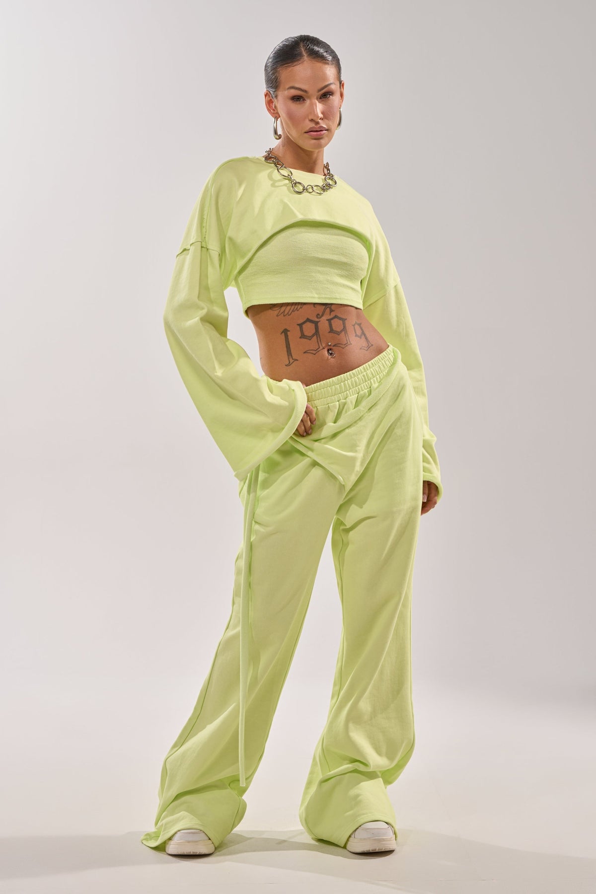 TRY ME BABY WIDE LEG JOGGER