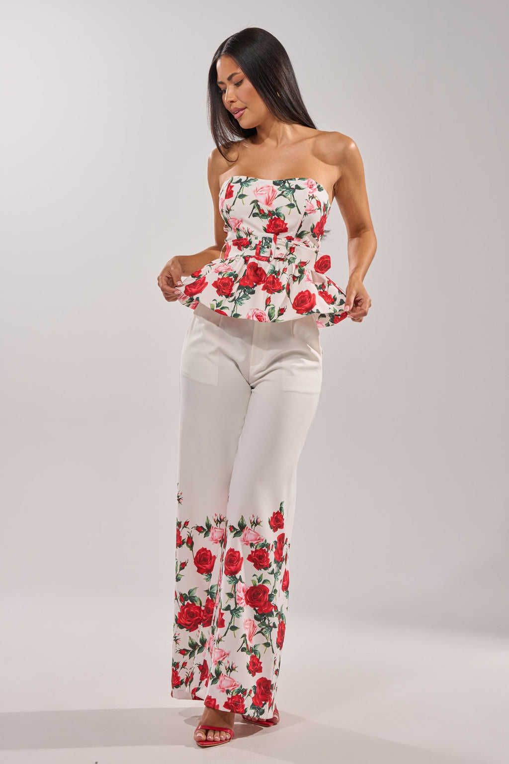 FULL BLOOM FLORAL TROUSER