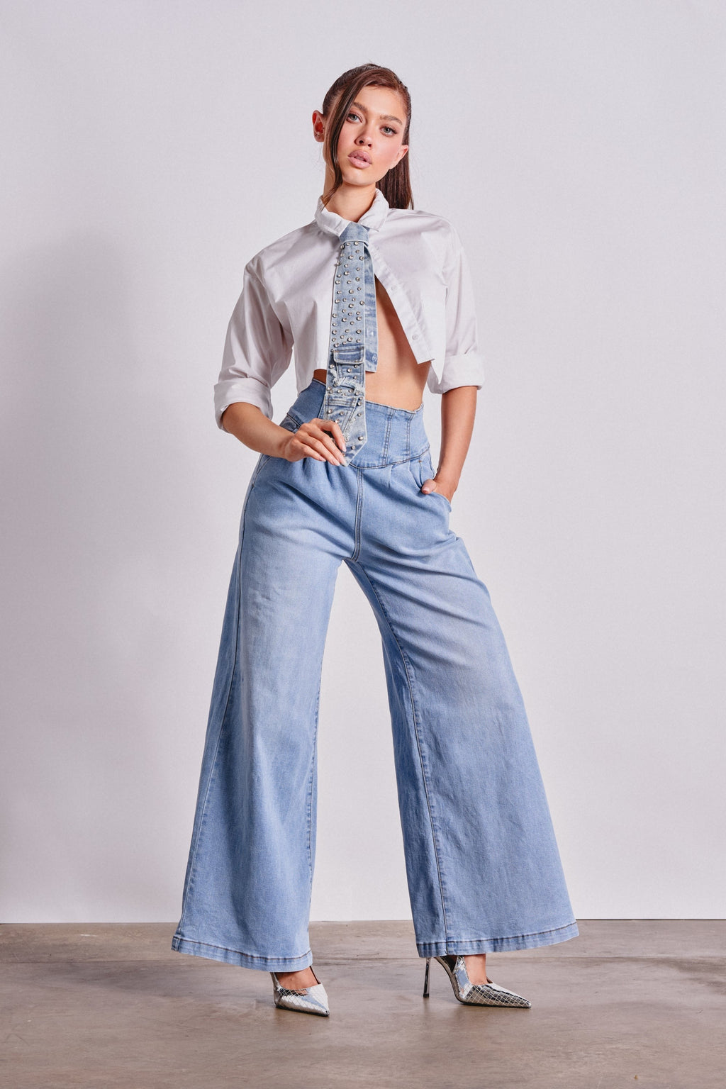 JENNY WIDE LEG DENIM